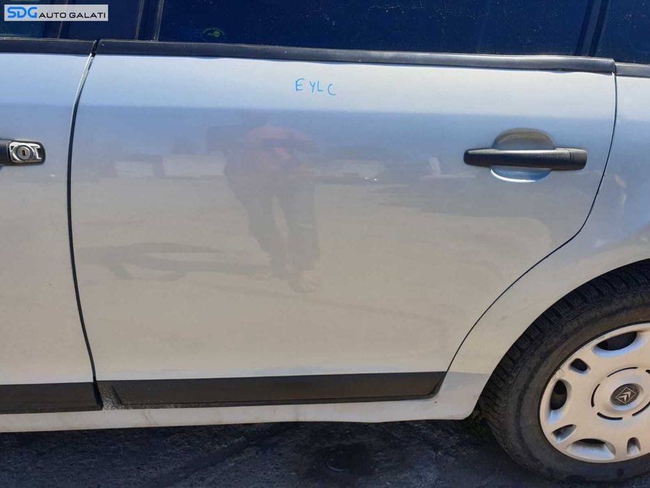 Usa Usi Portiera Portiere Stanga Spate Dezechipata Citroen C4 2004 - 2011 Culoare EYLC
