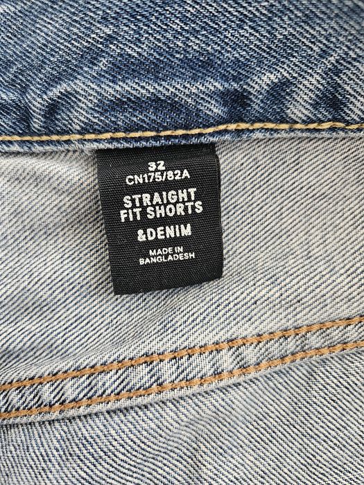 Pantaloni Scurți Denim H&M (&Denim) - Straight Fit - Mărimea 32