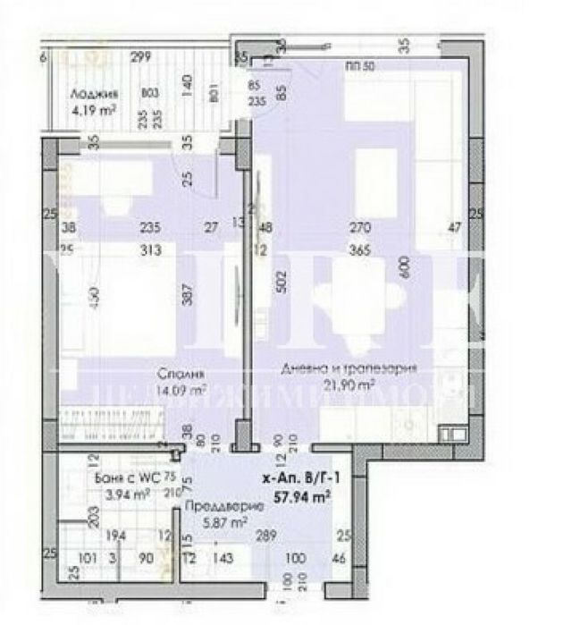 Продава се Двустаен апартамент в Пловдив, Южен - 72 кв.м за 815 €/кв.м - Снимка #8