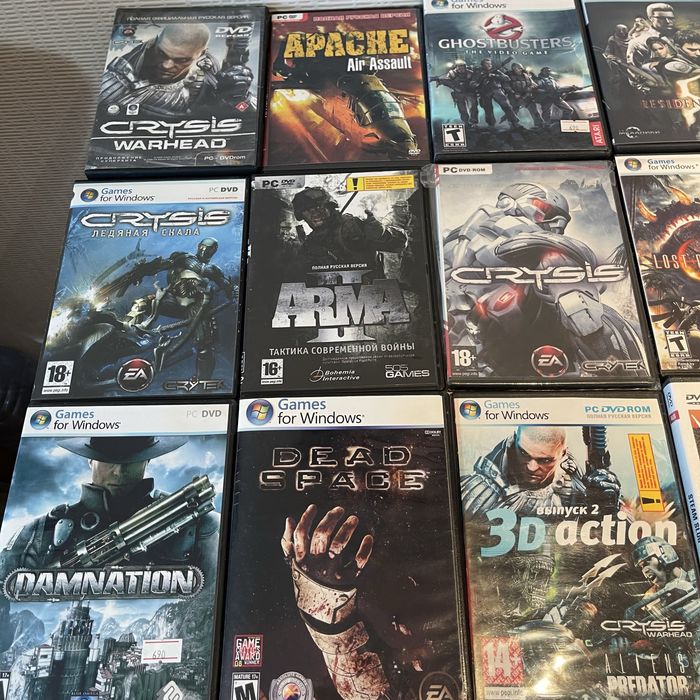 Игры на дисках для ПК