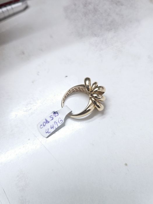 Vand inel dama din aur 14 k 4.49 g cod 519