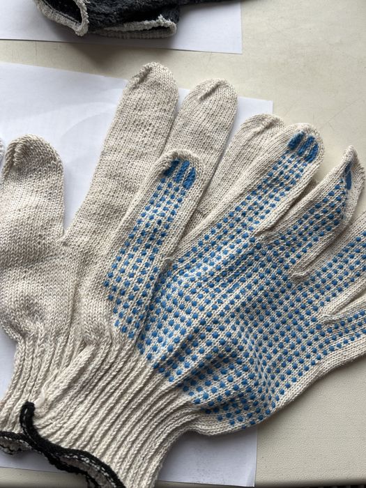 Рабочие перчатки с ПВХ