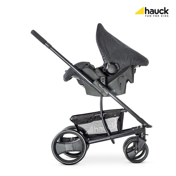 Комбинирана количка 3 в 1 Hauck - Pacific 4 Shop N drive - сива