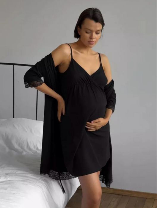 Халат и сорочка из 100% хлопка