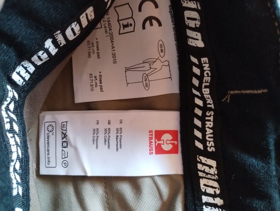 Pantaloni si salopeta Engelbert Strauss  52-54