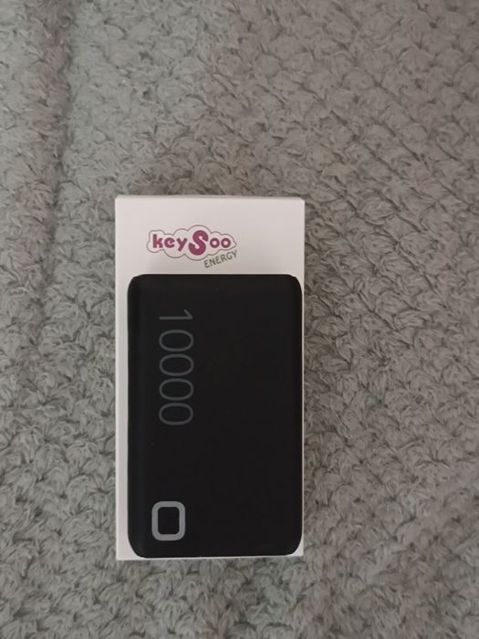 Портативна батерия Cellularline - Essence Turbo, 10000mAh, 20W, черна
