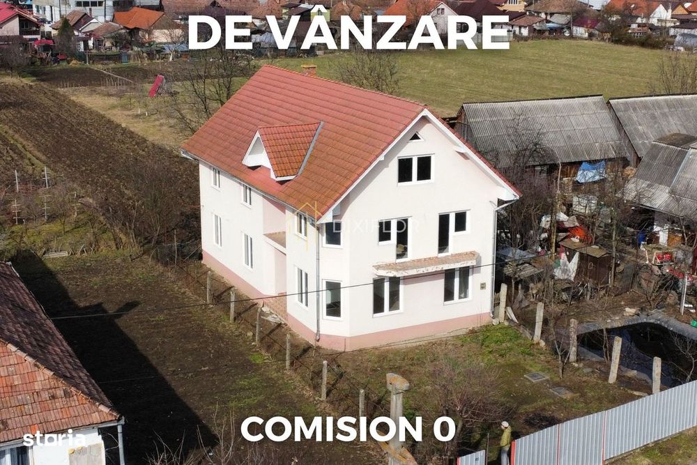 Casa unifamilială cu teren generos