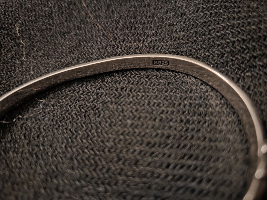 Bratara fixa, ajustabila, model aripi de inger din argint 925