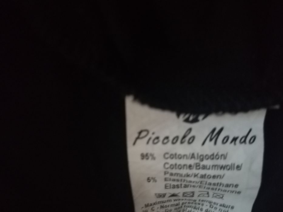 Tricou 6-7 ani, Picolo Mondo, scurt în fata nou cu eticheta