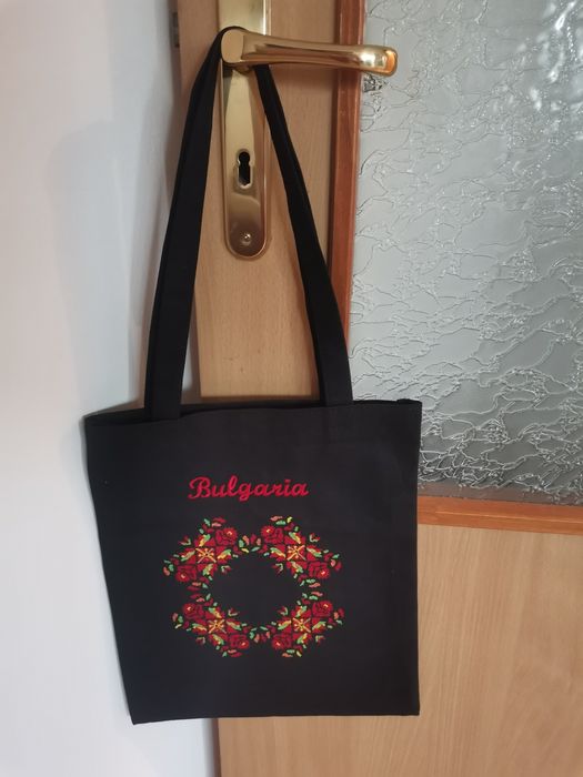 НАРОДЕН комплект пола блуза елек размер XL + подарък чанта с народни