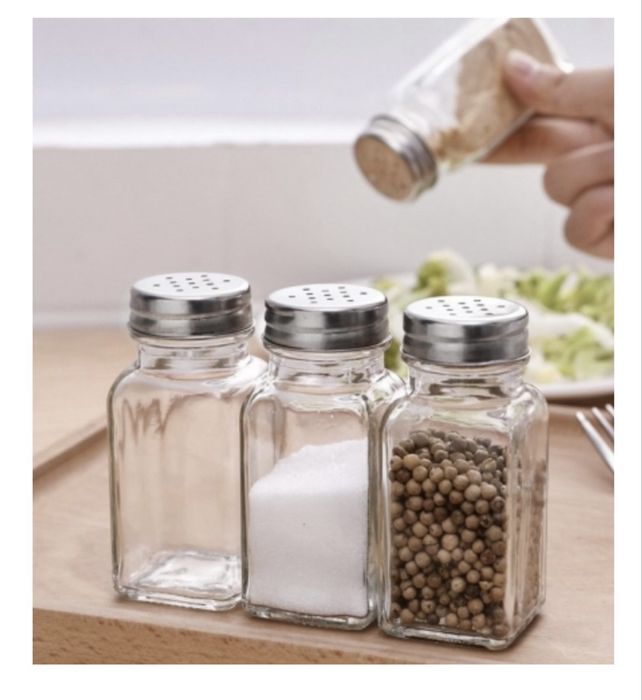 Солонка, стекло, новые