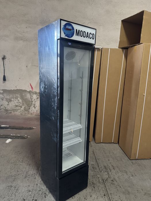 Vitrina frigorifica slim MODACO 190x42x47 cm, LED, racire ventilata, R290
