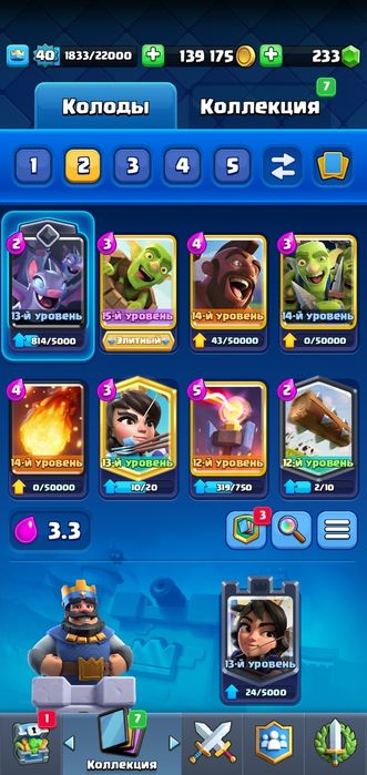 Аккаунт клеш рояль