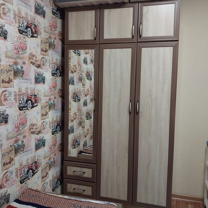 Детский шкафы и стол для учёбы
