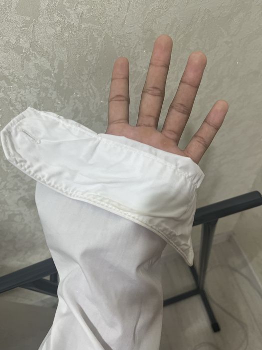 Рубашка белая мужская