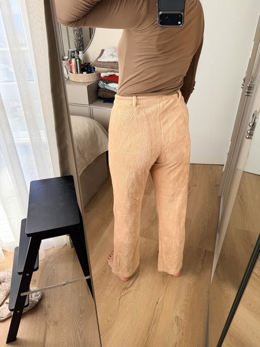 Кафяв панталон Zara XS