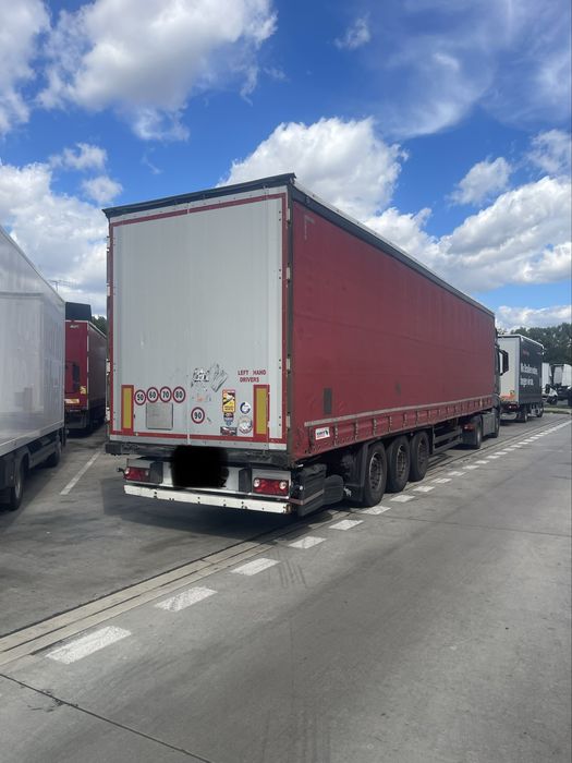 Mercedes Actros + semiremorca Schmitz
