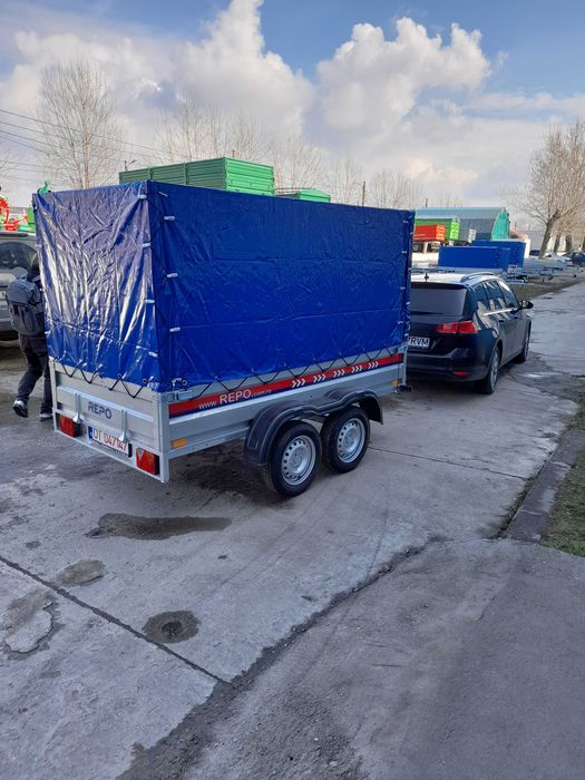 Remorca 750 Repo cu Prelata,Atv,Auto ,Noua