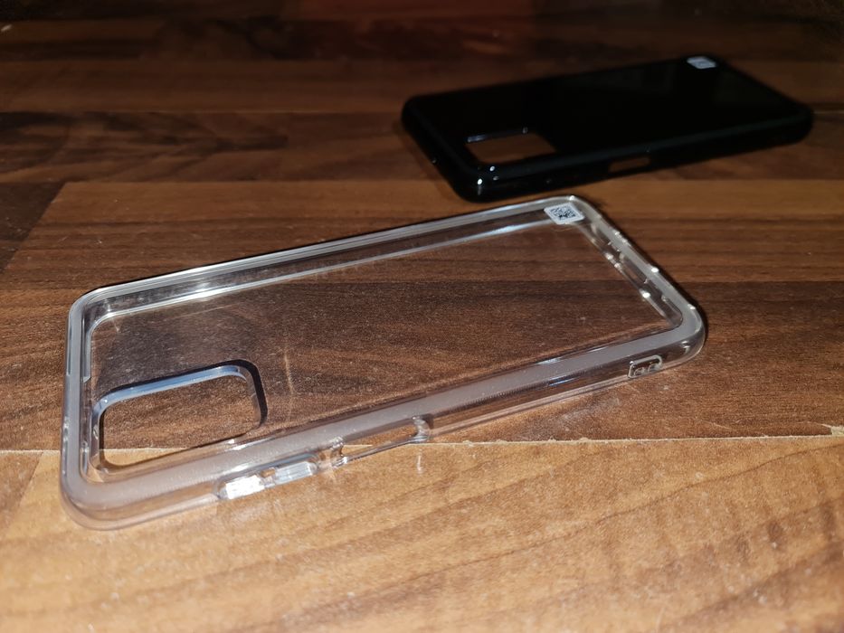 Husa silicon originala Samsung Soft Clear Cover Galaxy A03s set 2 buc