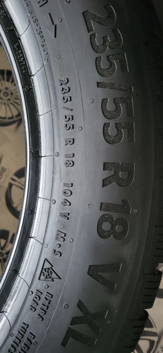 2 anvelope 235 55 18 continental winter ts 870p 2025 7,6mm