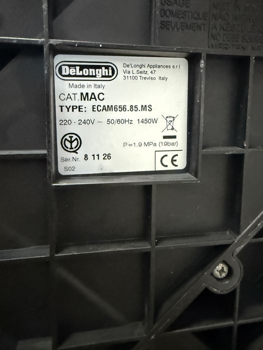 Espresor expressor aparat de cafea delonghi primadona Elite Experience