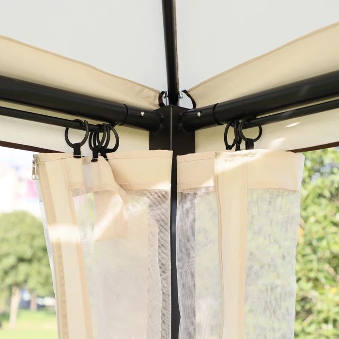 Outsunny Беседка - люлка с мрежа