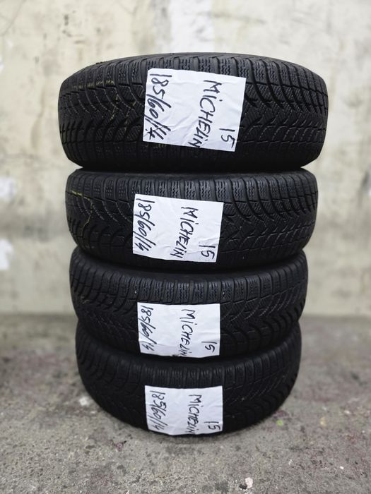 4×185/60/14 M+S.MICHELIN.Stare excelenta.