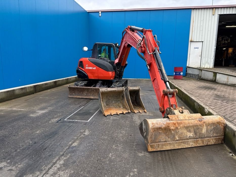 Excavator Kubota kx080 8,5tone