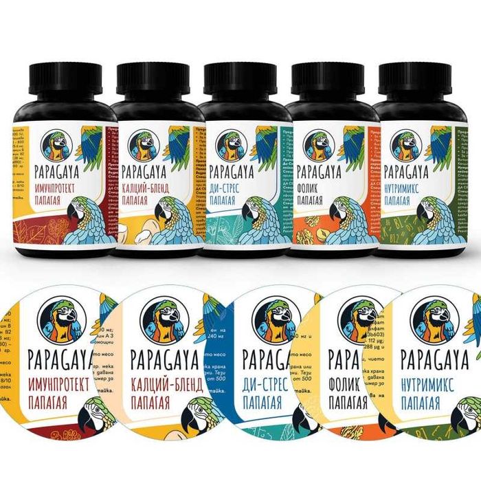 Omega Papagaya за оперение за папагали