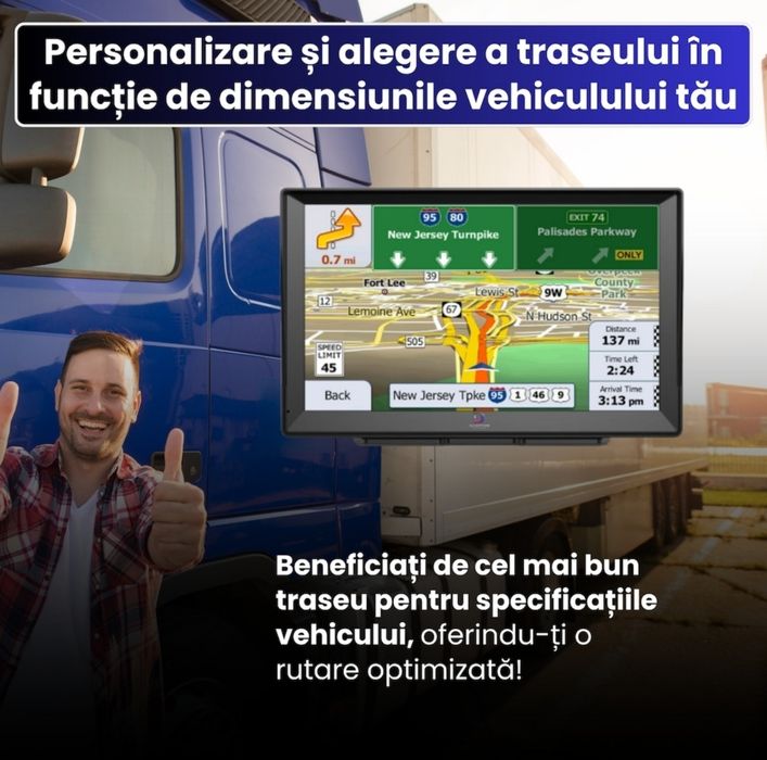 Navigatii GPS 7"GPS iGO PRIMO GPS Truck GPS TIR Camion GPS Autocar GPS