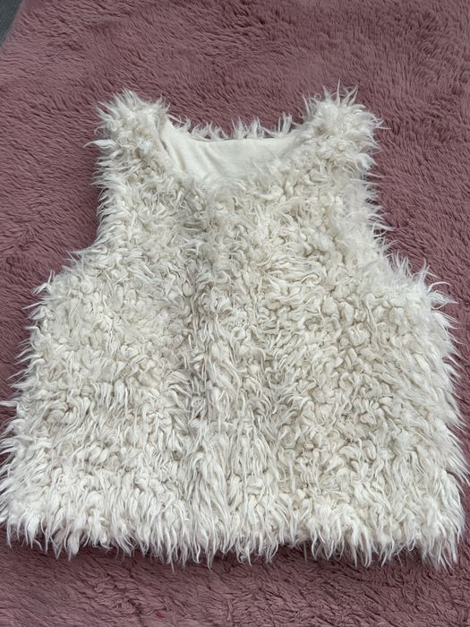 Vestă de damă H&M din blană/lână