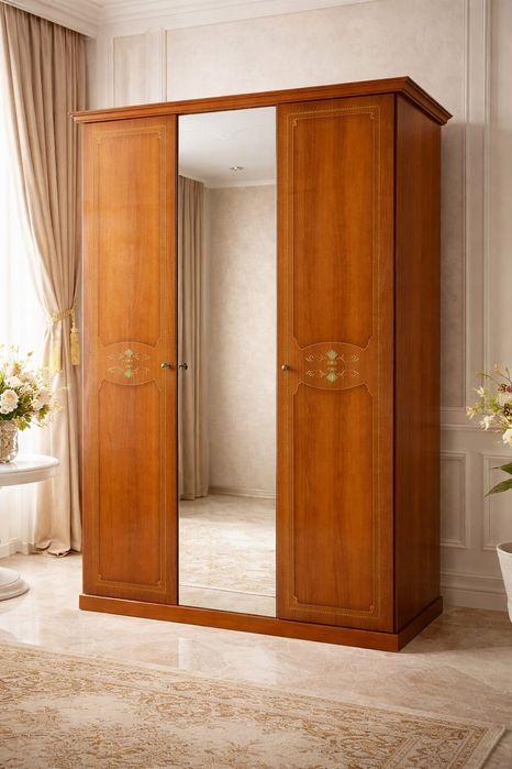 Шкаф с зеркалом Шатура