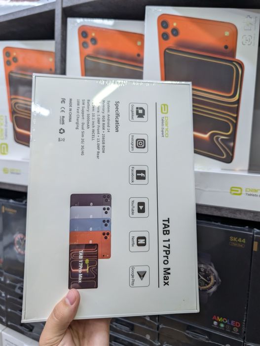 Планшет Panaco TAB 17 Pro Max — 10.1″, 8/256 ГБ, 4G