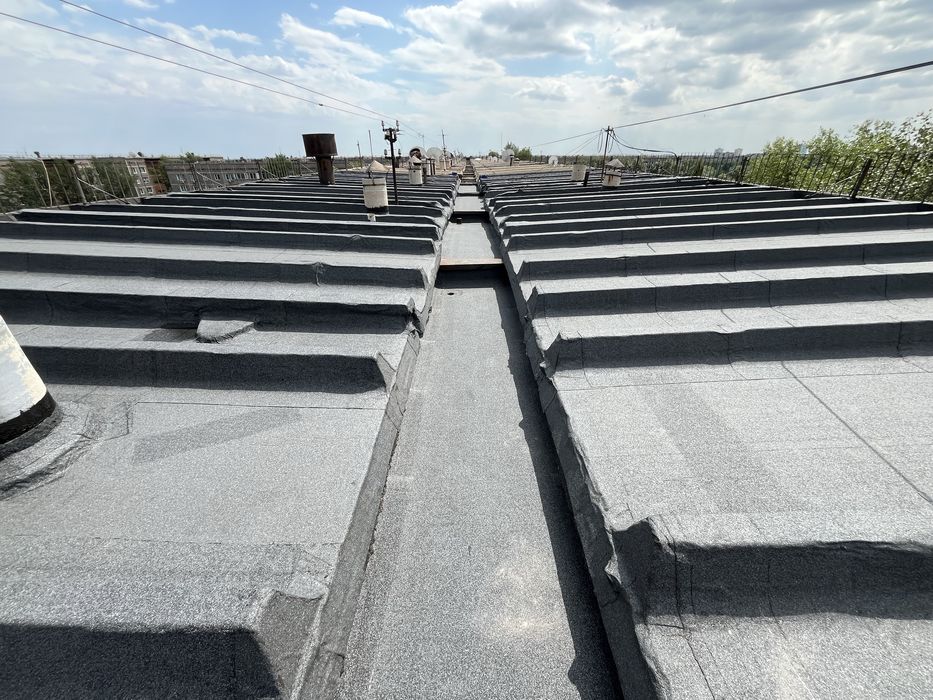 Ремонт мягкой кровли.