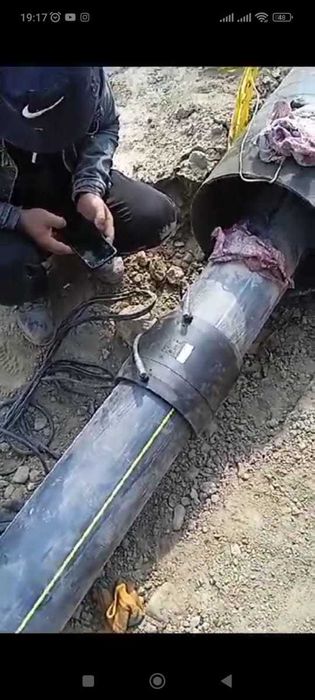 Услуга электромуфтовой сварки стыков