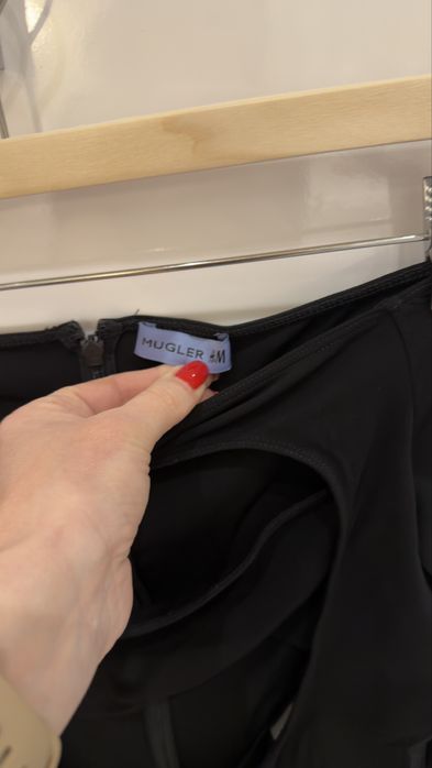 Боди mugler& h&m