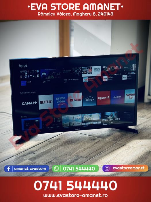 Televizor LED Smart 32” / 81cm SAMSUNG HD CI+ Slot Dolby Digital