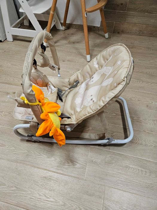 Balansoar bebelusi Lorelli Eliza Beige Bunnies