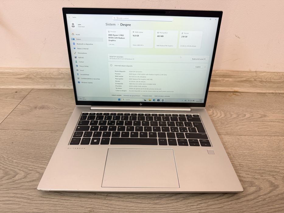 HP Elitebook 845 G9 Ryzen 5 PRO 6650u/ 16 Gb DDR5/ 14” FullHD