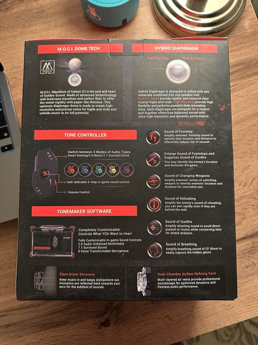 Игровая гарнитура (наушники) Bloody M620T