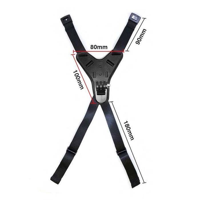 Montura - Curea  pentru casca cu prindere pentru GoPro