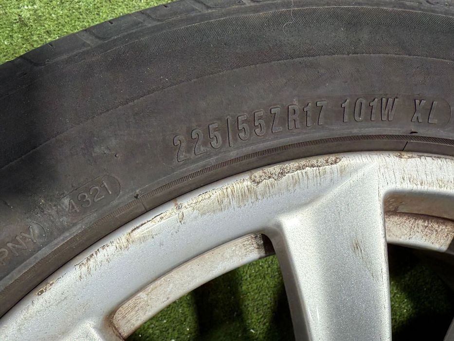 JANTE BMW R17 / 5x120 / SERIA 5 F10 F11 6780720 / 225/55Z R17 101W XL / 8JX17EH2+IS30 + CAUCIUCURI (X4)