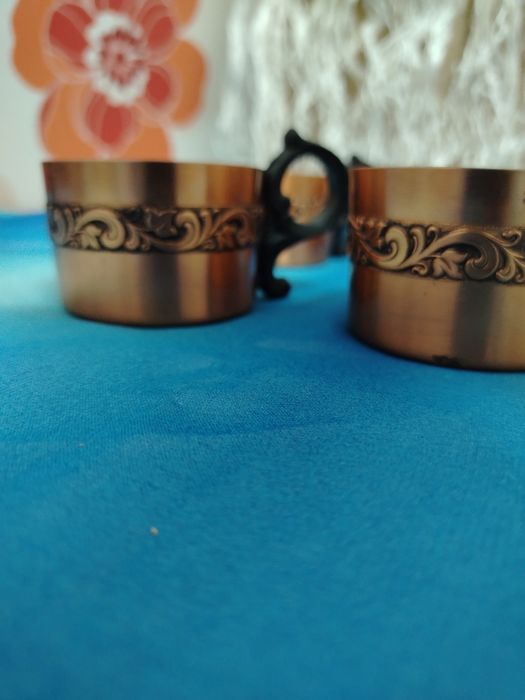 Медни сервизи и постакани