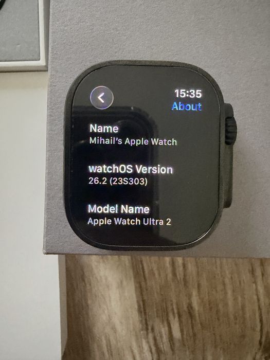 Apple Watch Ultra 2 Black Titanium
