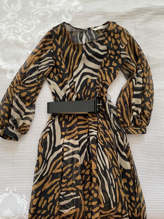 Платье леопардовое на Новый год