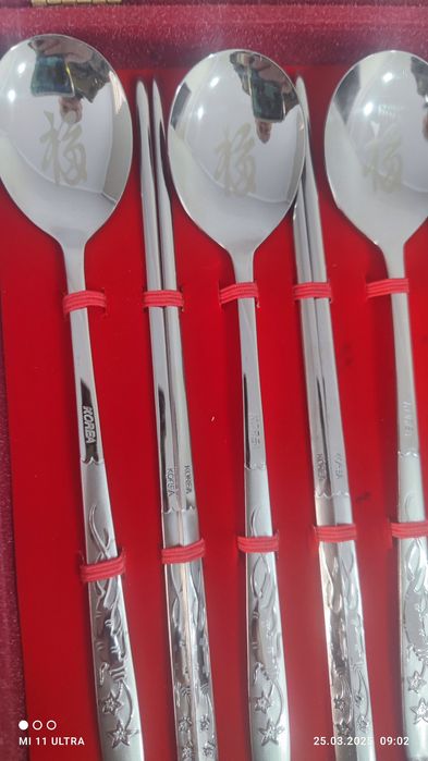 Набор столовый суповый корейский