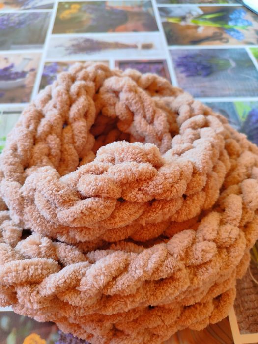 Детска шапка и шал