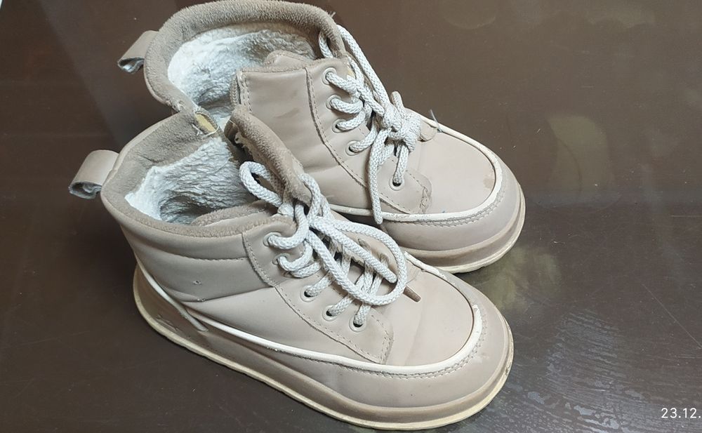 Зимние теплые ботинки обувь для мальчика и девочки