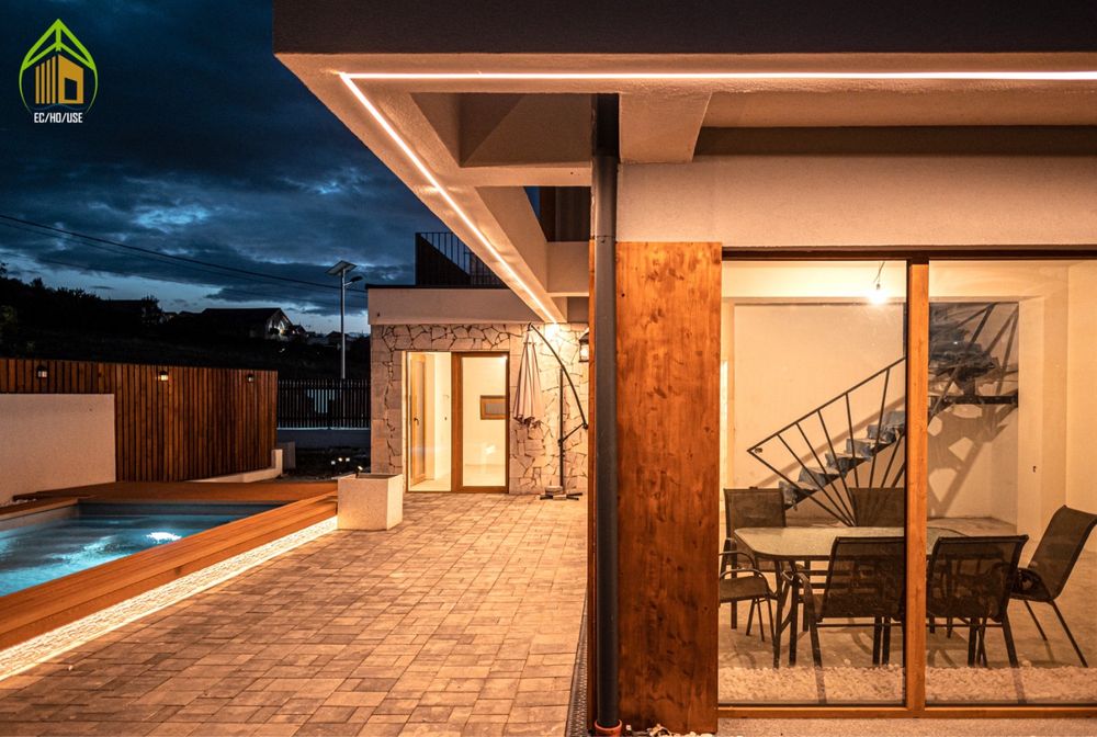 Casa Vila  cu gradina si piscina individuala ,direct Dezvoltator, Pret Promotional