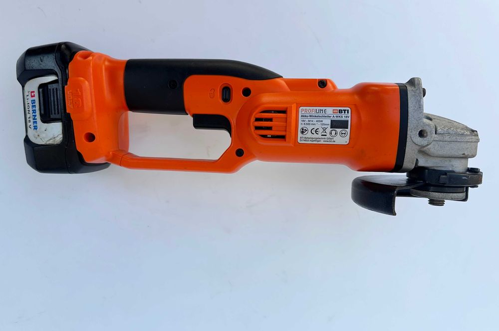 BTi A-WKS 18V - Акумулаторен ъглошлайф 18V